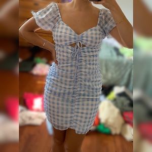 NWT Urban Outfitters Gingham Mini Dress